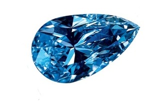 Diamant de couleur bleu à vendre